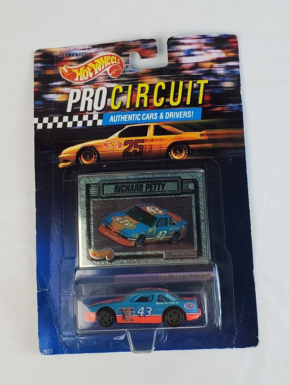 Hot Wheels VTG NASCAR Richard Petty #43 1:64 Diecast Car Road Champs - Lot of 3